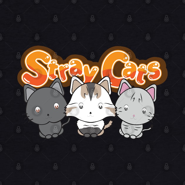 Cute Stray Cats by Flower Flame